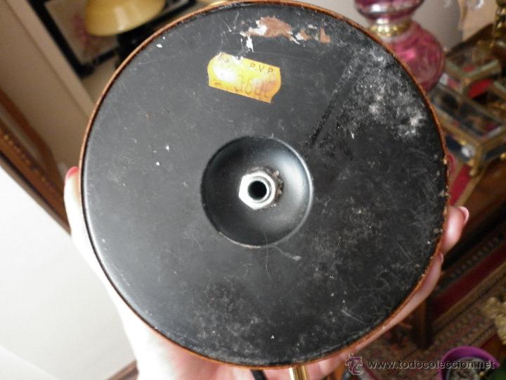 Vintage: FLEXO DE METAL DORADO A&Ntilde;OS 80 - Foto 4