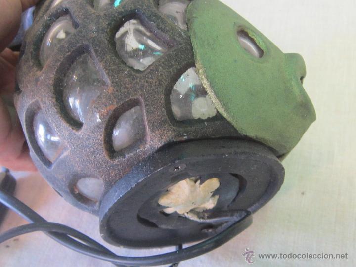 Vintage: LAMPARA DE SOBREMESA EN HIERRO - Foto 8