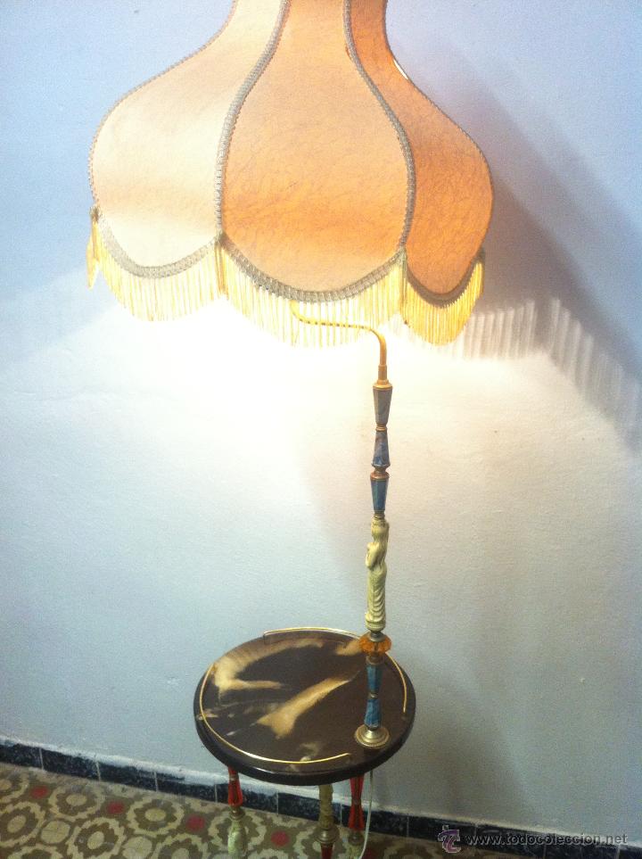 Vintage: LAMPARA DE PIE KITSCH - Foto 2
