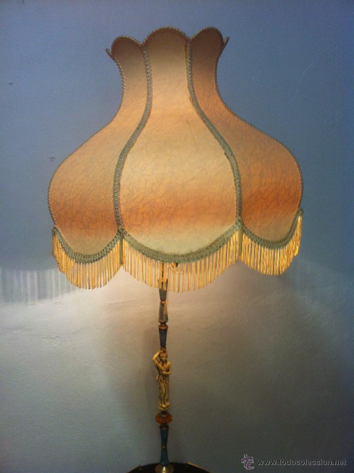 Vintage: LAMPARA DE PIE KITSCH - Foto 4
