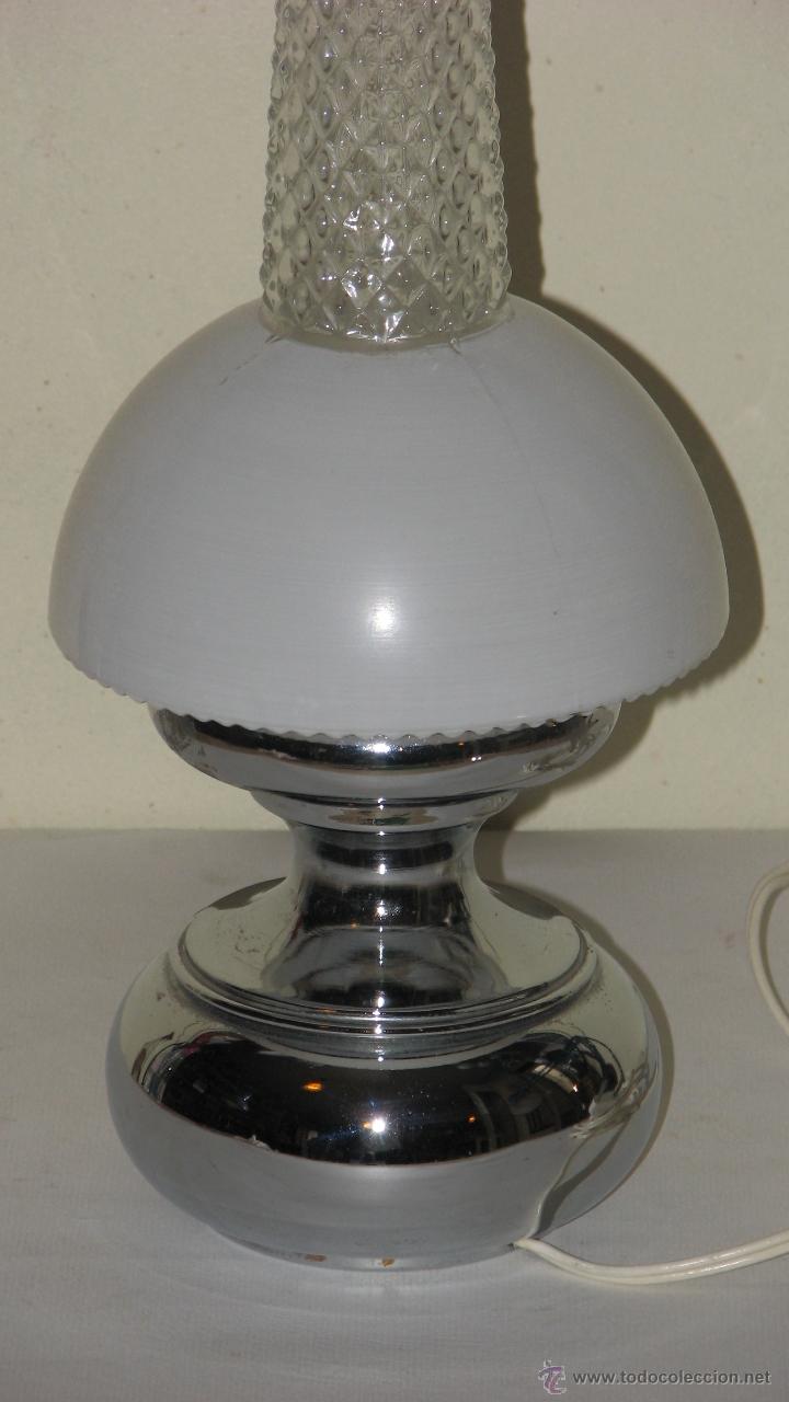 Vintage: L&Aacute;MPARA DE MESA - Foto 3