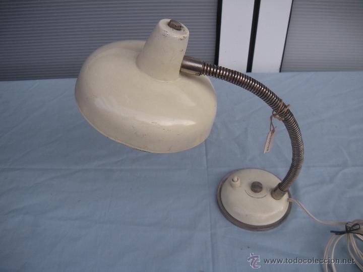 Vintage: L&Aacute;MPARA DE SOBREMESA FLEXO. - Foto 5