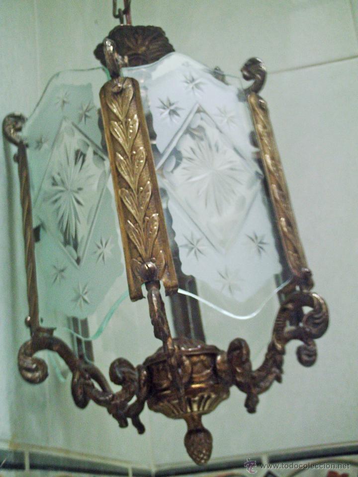 Vintage: LAMPARA FAROL INGLES - Foto 1