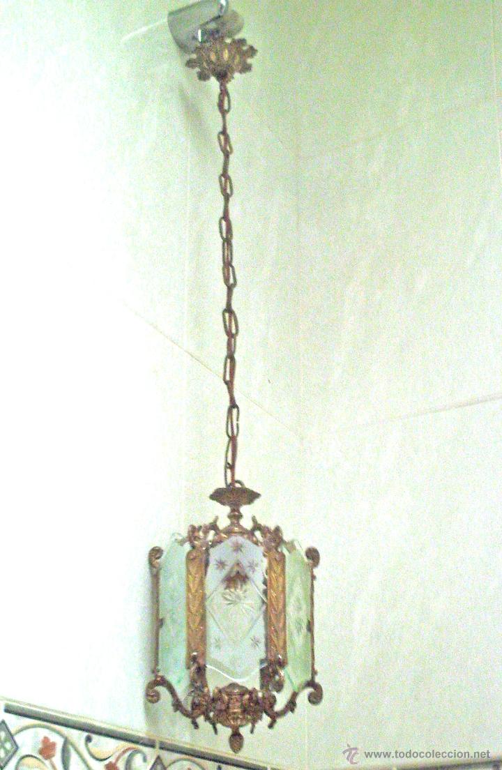 Vintage: LAMPARA FAROL INGLES - Foto 2