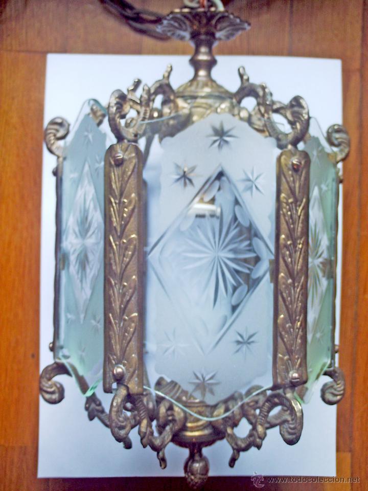 Vintage: LAMPARA FAROL INGLES - Foto 3