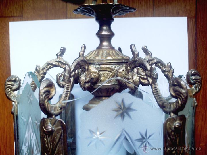 Vintage: LAMPARA FAROL INGLES - Foto 6