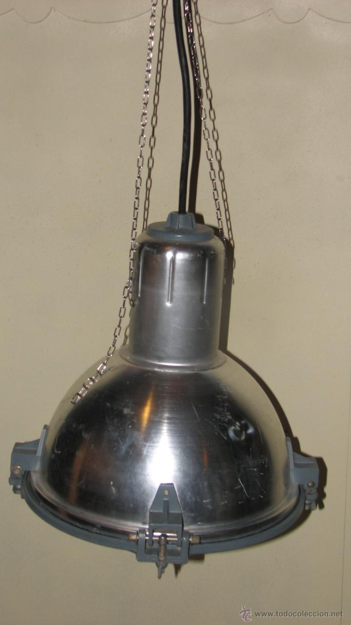 Vintage: GRAN FOCO INDUSTRIAL EN ALUMINIO - Foto 1