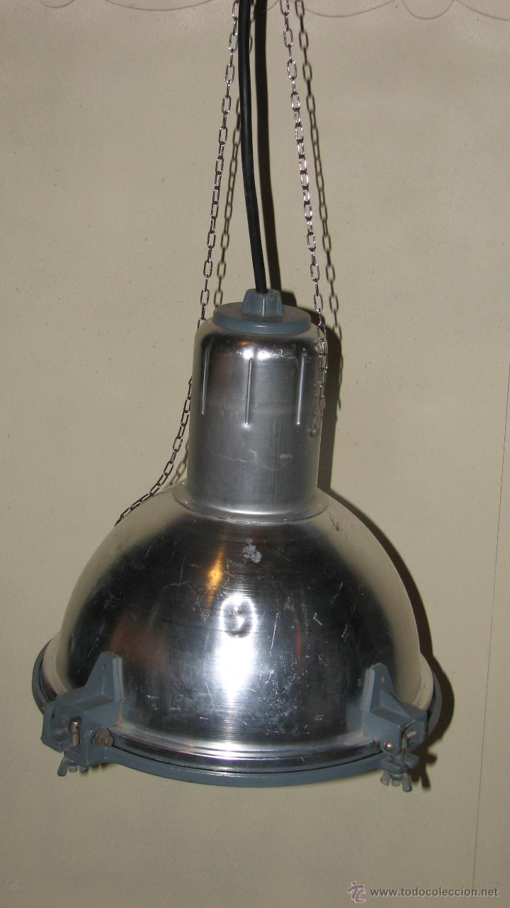 Vintage: GRAN FOCO INDUSTRIAL EN ALUMINIO - Foto 2