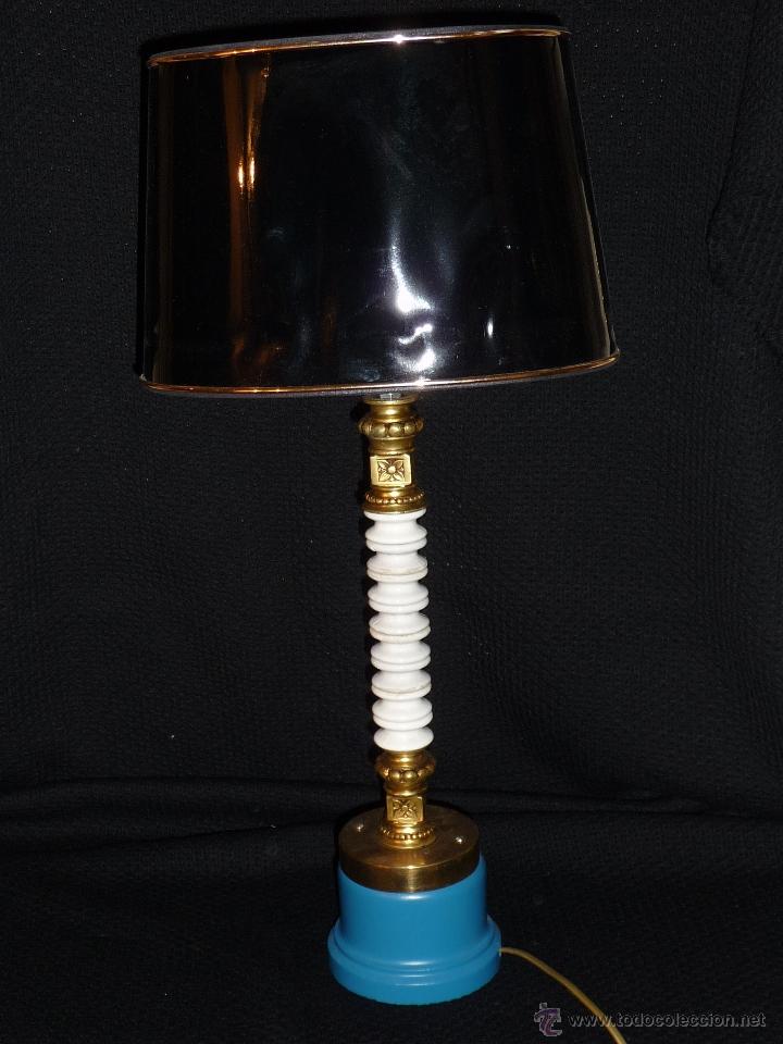 Vintage: LAMPARA CREATIVA VON ELEMENTOS DE PIRCELANA - Foto 2