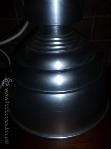 Vintage: LAMPARA INDUSTRIAL DE METAL - Foto 4