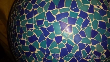 Vintage: GLOBO AZUL estilo gaudi - Foto 5