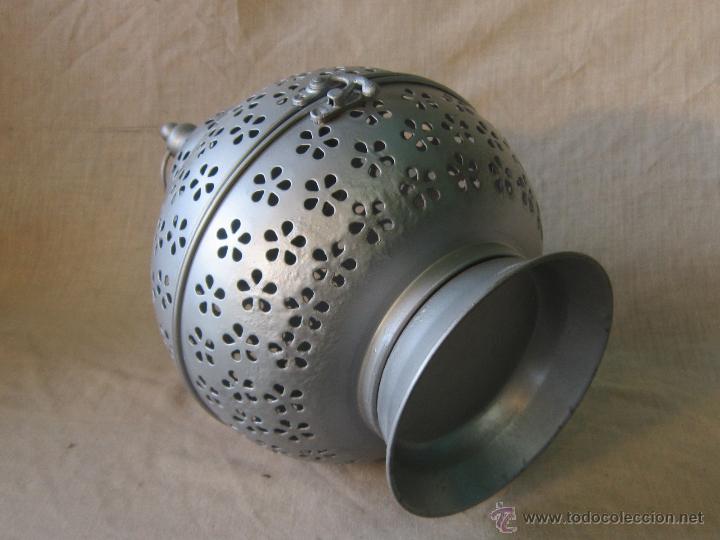Vintage: FAROL EN METAL - Foto 2