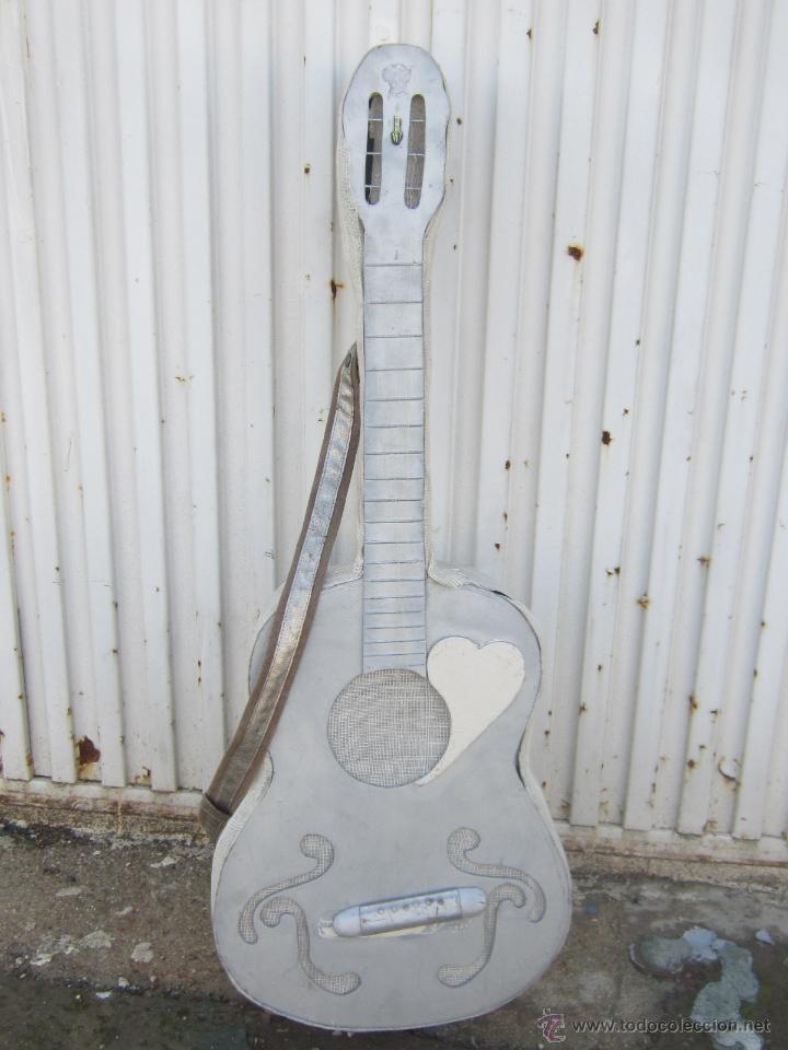 Vintage: LAMPARA VINTAGE EN FORMA DE GUITARRA - Foto 4