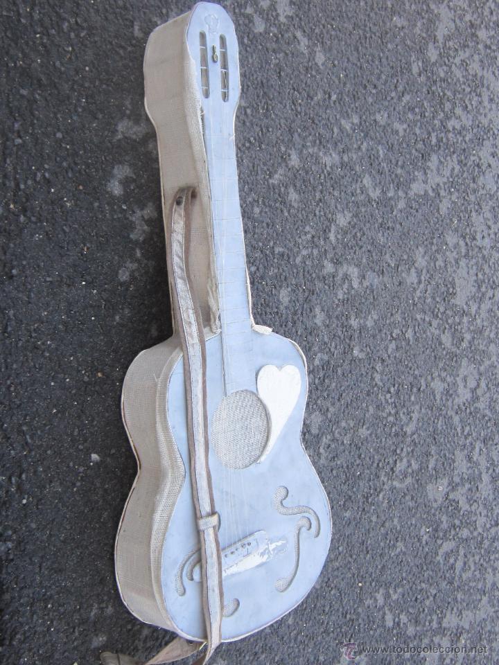 Vintage: LAMPARA VINTAGE EN FORMA DE GUITARRA - Foto 5