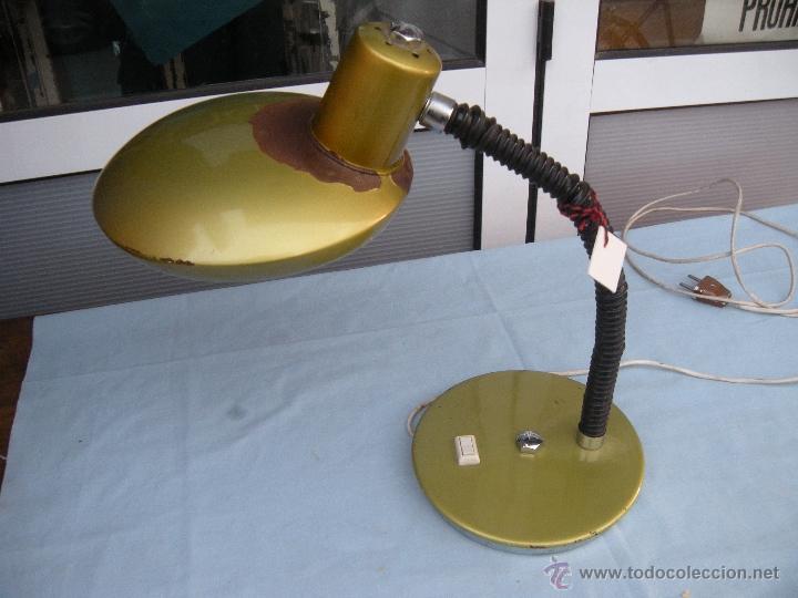 Vintage: L&Aacute;MPARA DE SOBREMESA FLEXO RETRO - Foto 11