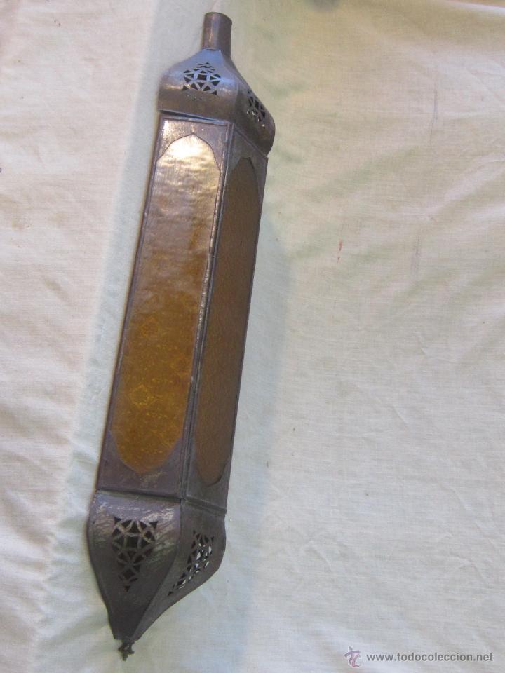 Vintage: APLIQUE EN METAL Y CRISTAL - Foto 3