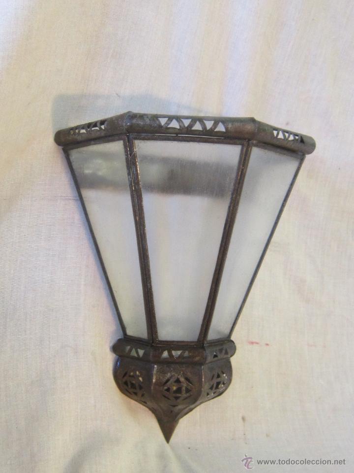 Vintage: APLIQUE EN METAL Y CRISTAL - Foto 4