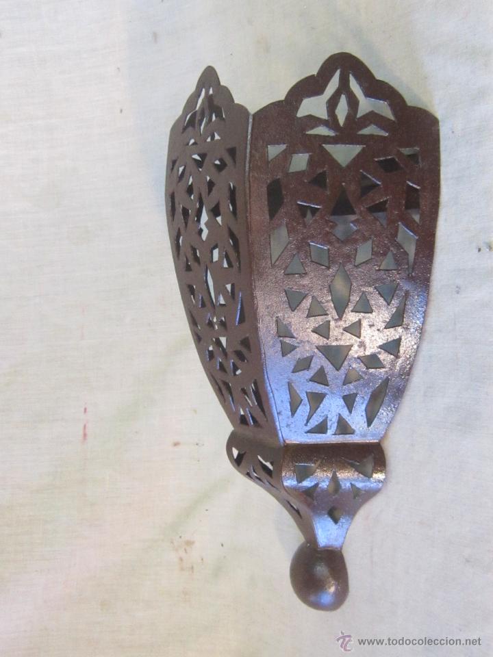 Vintage: APLIQUE EN HIERRO DE FORJA - Foto 2