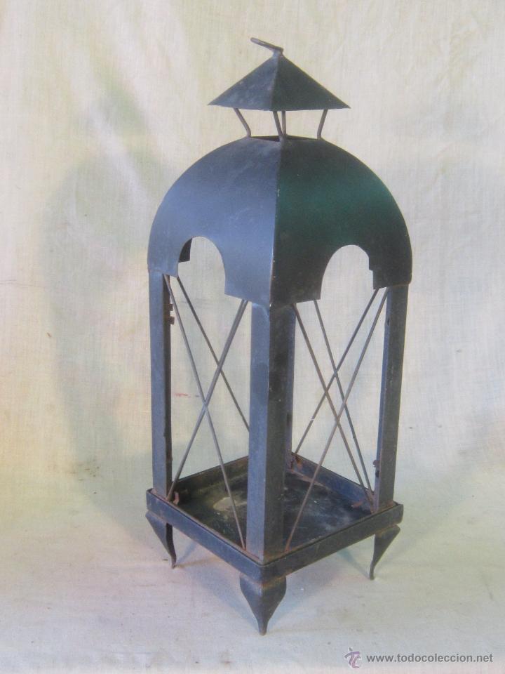 Vintage: FAROL EN METAL - Foto 1