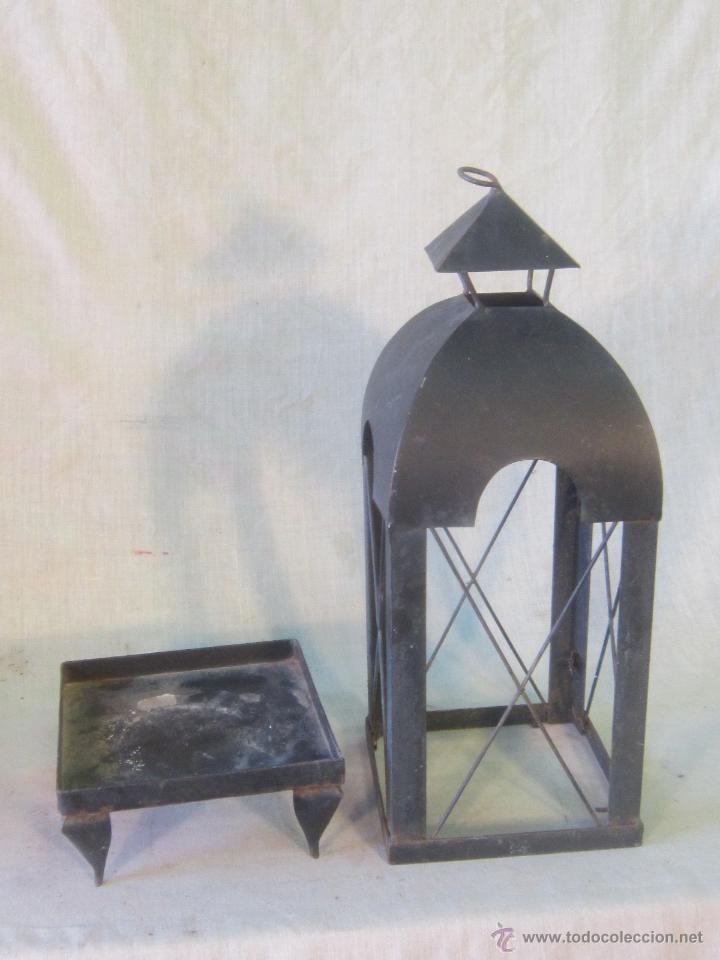 Vintage: FAROL EN METAL - Foto 3