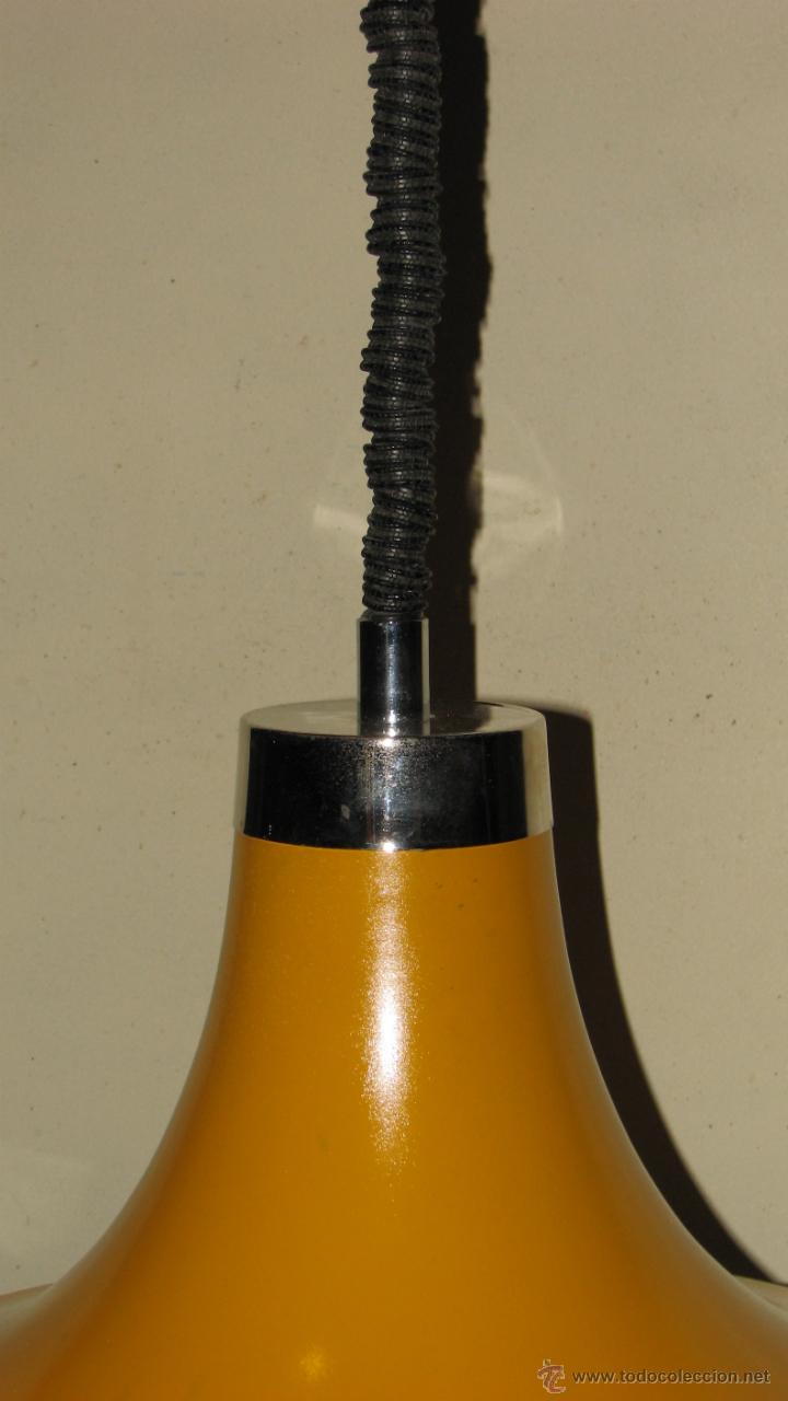 Vintage: L&Aacute;MPARA EXTENSIBLE DE TECHO A&Ntilde;OS 70 - Foto 4