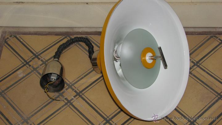 Vintage: L&Aacute;MPARA EXTENSIBLE DE TECHO A&Ntilde;OS 70 - Foto 9