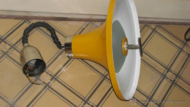 Vintage: L&Aacute;MPARA EXTENSIBLE DE TECHO A&Ntilde;OS 70 - Foto 12