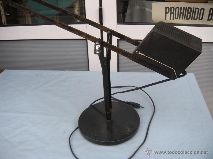 Vintage: L&Aacute;MPARA DE SOBREMESA FLEXO FASE - Foto 11