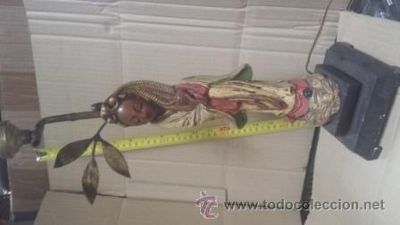 Vintage: LAMPARA FIGURA CHINA - Foto 3