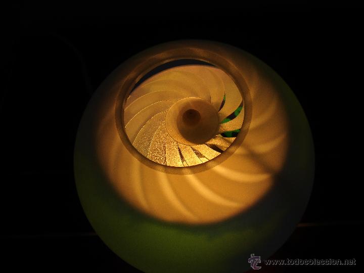 Vintage: CURIOSA L&Aacute;MPARA DE MOVIMIENTO - Foto 4