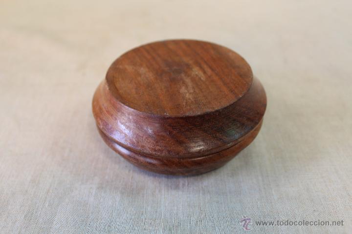 Vintage: portavela en madera - Foto 2