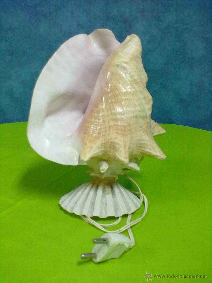 Vintage: CARACOLA LAMPARA - Foto 2