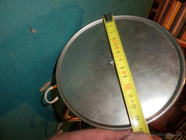 Vintage: L&Aacute;MPARA FLEXO DE SOBREMESA COLOR MARR&Oacute;N - FUNCIONA - Foto 4