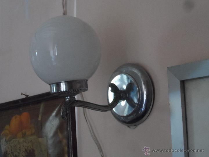 Vintage: lampara aplique completo - Foto 2