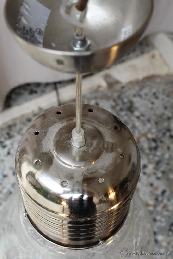 Vintage: lampara de techo en forma de bombilla - Foto 4