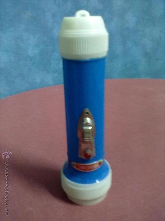 Vintage: K.KOBO LINTERNA AZUL MADE IN CHINA - Foto 1