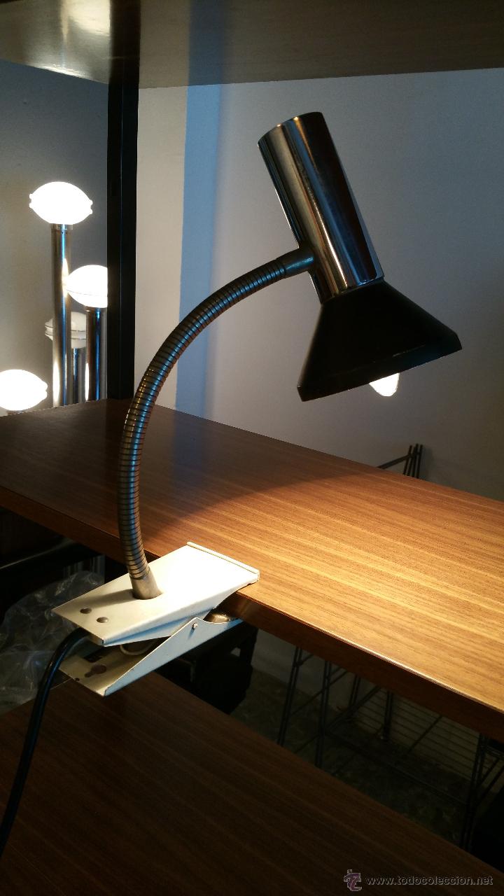 Vintage: Foco vintage de pinza. - Foto 1