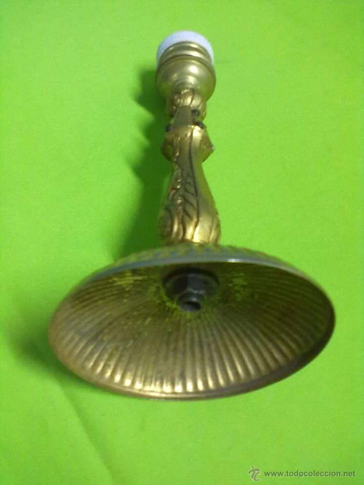 Vintage: PIE DE LAMPARA PARA RESTAURAR - Foto 3