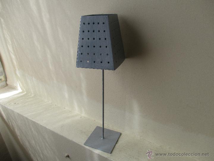 Vintage: L&Aacute;MPARA DE METAL PARA VELA - Foto 1