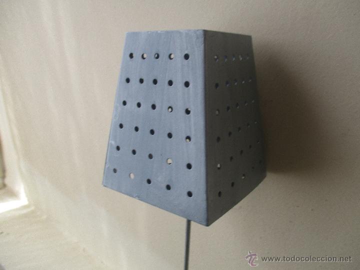 Vintage: L&Aacute;MPARA DE METAL PARA VELA - Foto 7