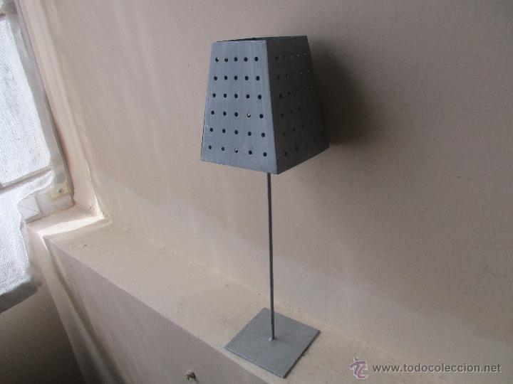 Vintage: L&Aacute;MPARA DE METAL PARA VELA - Foto 8