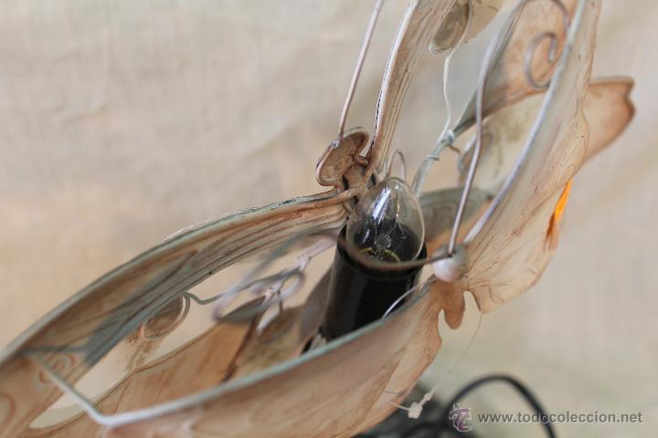Vintage: LAMPARA MARIPOSA DE SOBREMESA - Foto 5