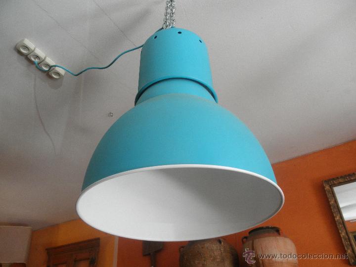Vintage: GRAN LAMPARA INDUSTRIAL - Foto 2