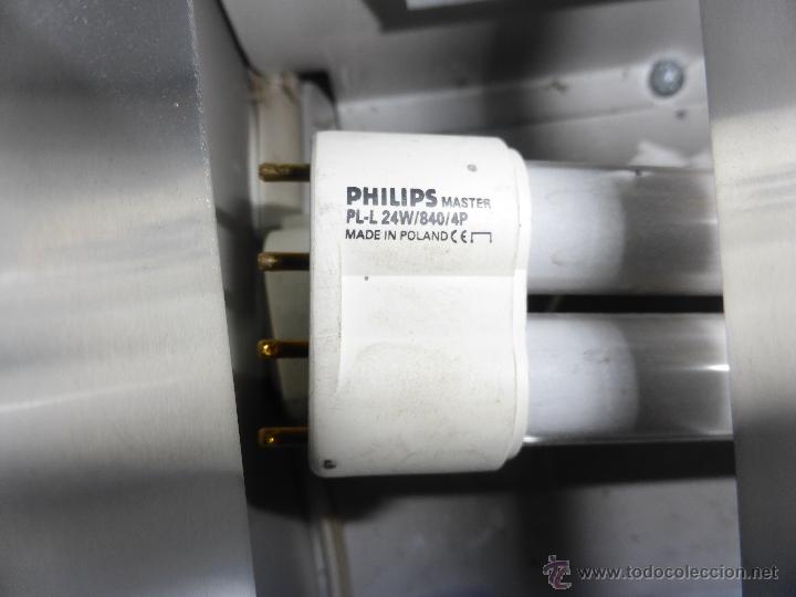 Vintage: 6 LUMINARIAS DE PHILIPS 2 X PLL 24W DUO - Foto 4