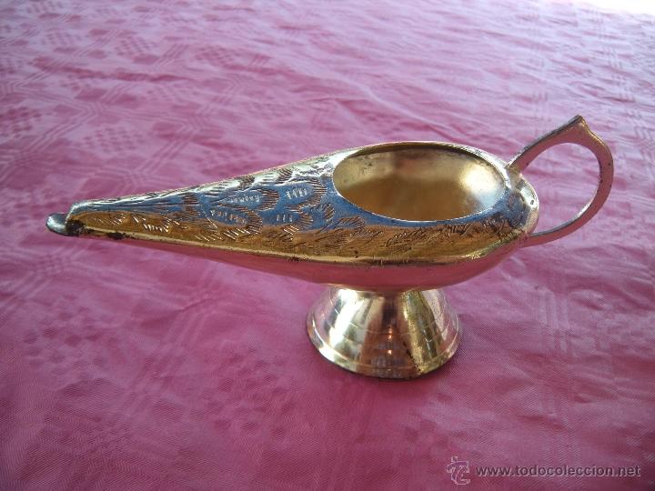 Vintage: CAND&Iacute;L L&Aacute;MPARA MET&Aacute;LICA. - Foto 1