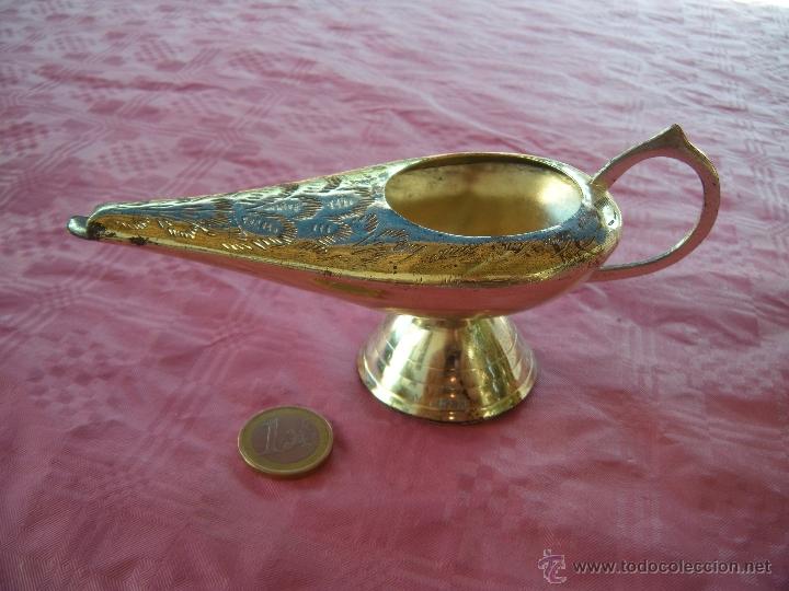 Vintage: CAND&Iacute;L L&Aacute;MPARA MET&Aacute;LICA. - Foto 4