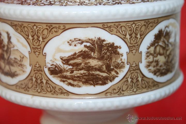Vintage: ANTIGUO QUINQUE DE OPALINA BLANCO CON TULIPA - Foto 14
