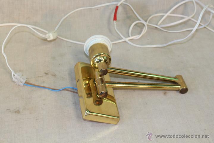 Vintage: APLIQUE EN METAL DORADO - Foto 1