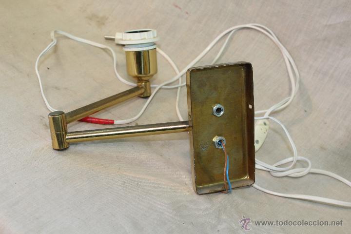 Vintage: APLIQUE EN METAL DORADO - Foto 2