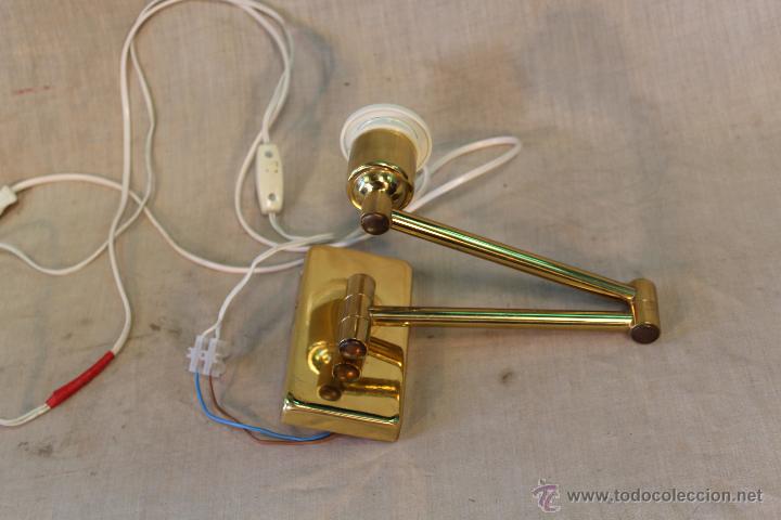 Vintage: APLIQUE EN METAL DORADO - Foto 4